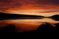 Red Sunset, Big Bear Lake