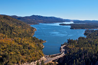 Aerial - Lake and Dam