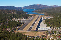 Aerial - Airport and Lake
