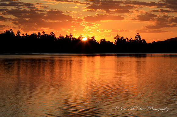 Golden Sunrise, Big Bear Lake