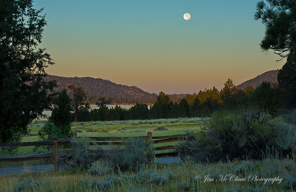 Moon over Meadow