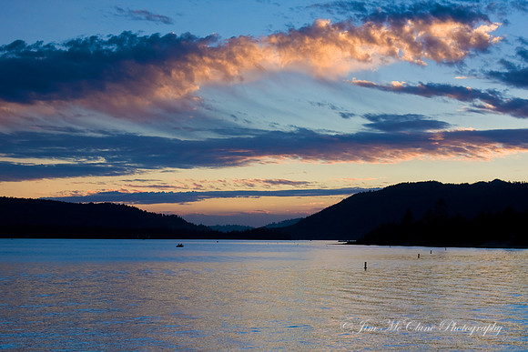 Big Bear Lake Sunset
